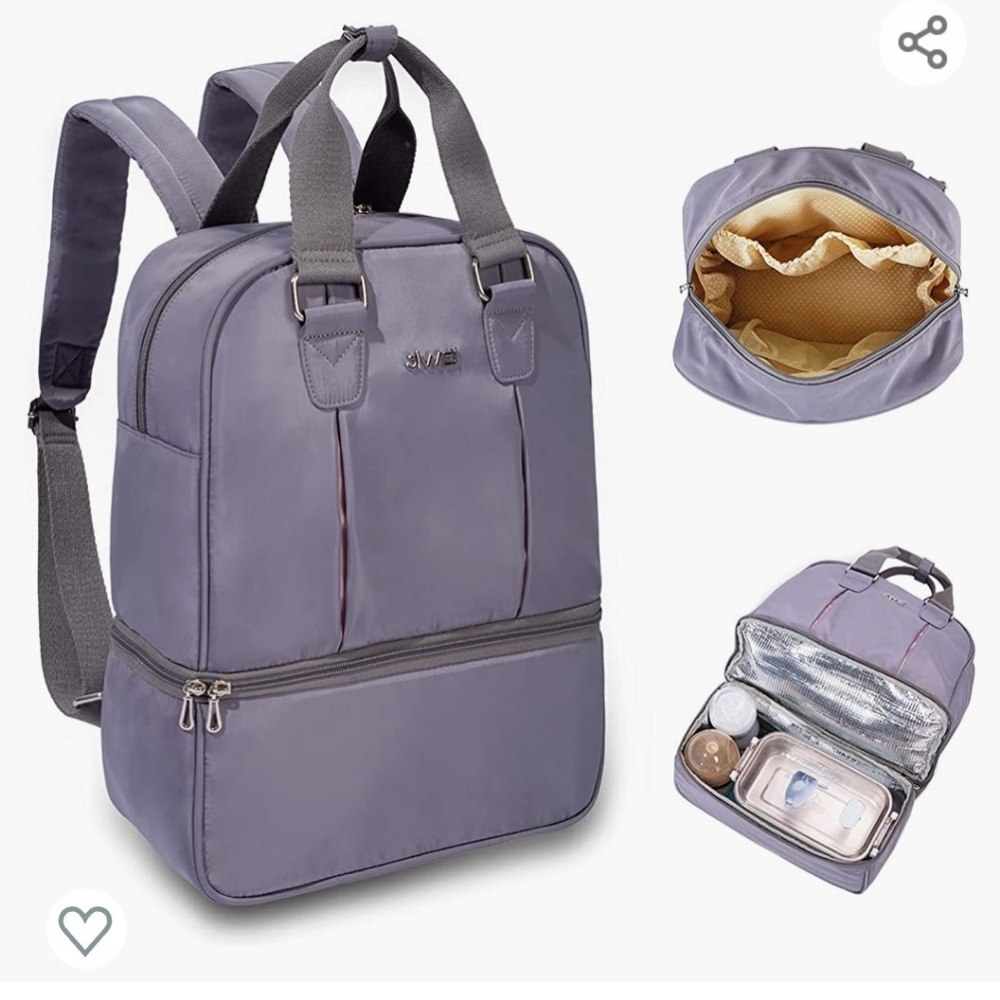 Diaper Bag Backpack with Lunch Bag